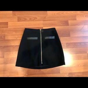Never Worn!  Express Black Mini Skirt